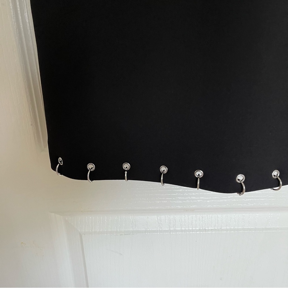 Maje Risis Ringed & Grommeted A-Line Mini Dress - Picture 8 of 9